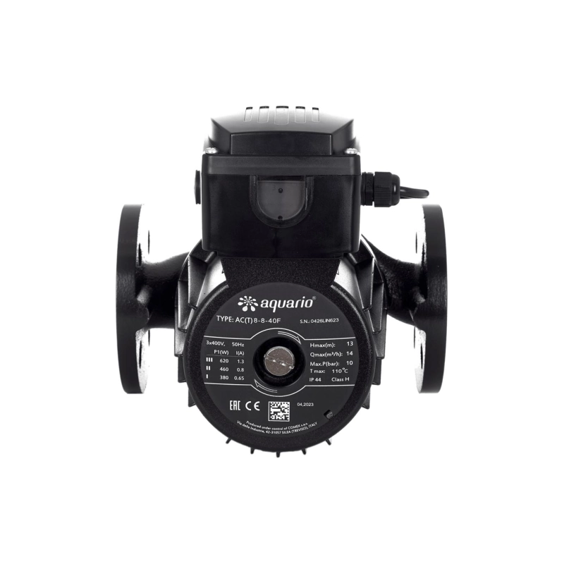 Насос циркуляционный AQUARIO AC(T) 8-8-40F (0,62кВт,233л/мин,Hmax=13м), 100439