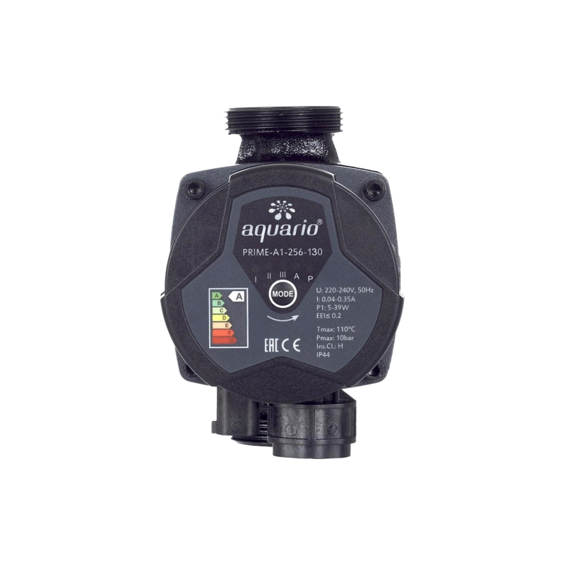 Насос циркуляционный AQUARIO PRIME-A1-256-130 (0,039кВт,62л/мин,Hmax=6м), 88177