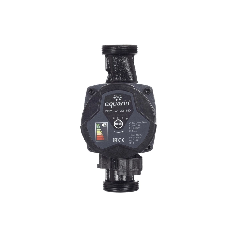 Насос циркуляционный AQUARIO PRIME-A1-258-180 (0,06кВт,77л/мин,Hmax=7,5м), 88179