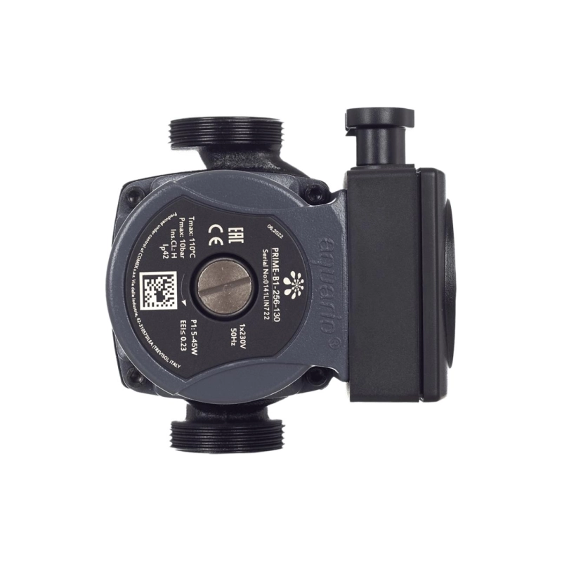 Насос циркуляционный AQUARIO PRIME-B1-256-130 (0,045кВт,62л/мин,Hmax=6м), 80079