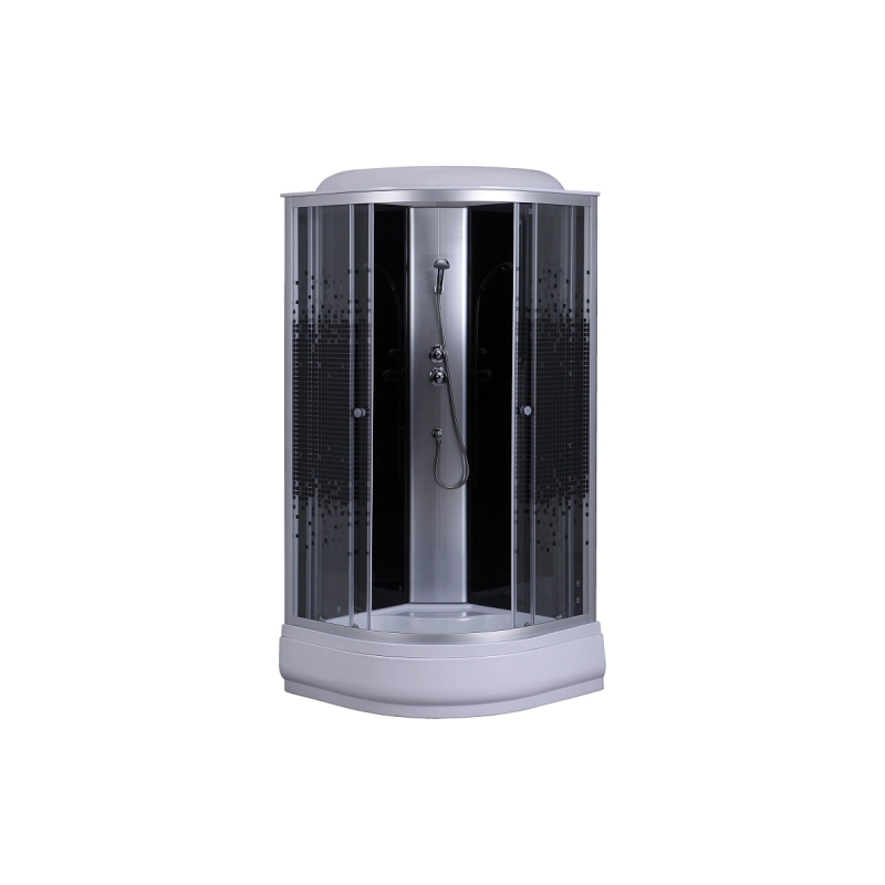 Душ.кабина 80*80*215см средн. поддон (CS-6680-25 K)