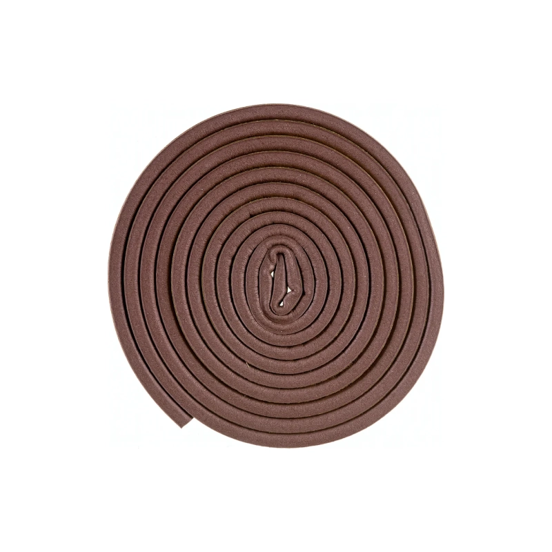 Уплотнитель резиновый самокл. тип P 9 мм х5,5 мм коричн (100м) (1/6)