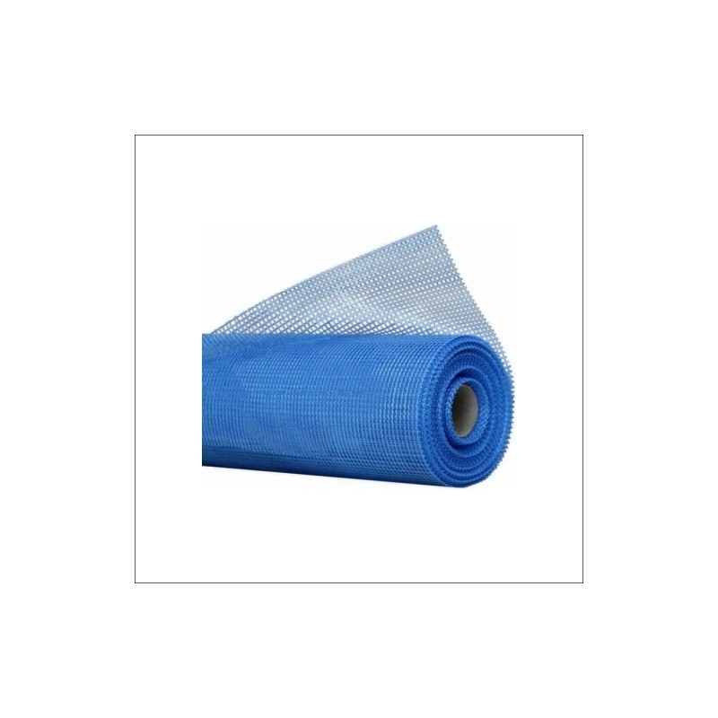 Сетка стеклотканевая фасадн. 5х5мм ЭКОНОМ (160г/45м) синяя