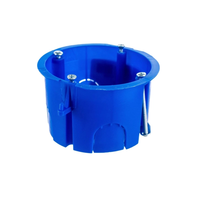 Коробка установочная Рувинил СП 65х40 д/гипсокарт. с метал.лапками IP30