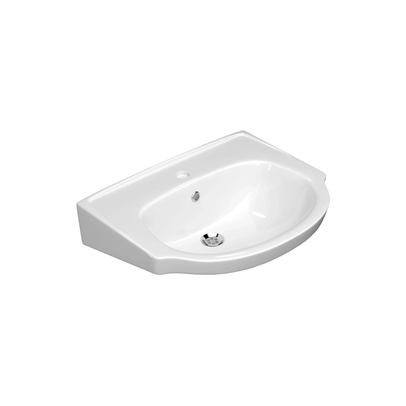 Умывальник с пьедесталом керам. Альбано 55 с/о белый (без крепл) с1