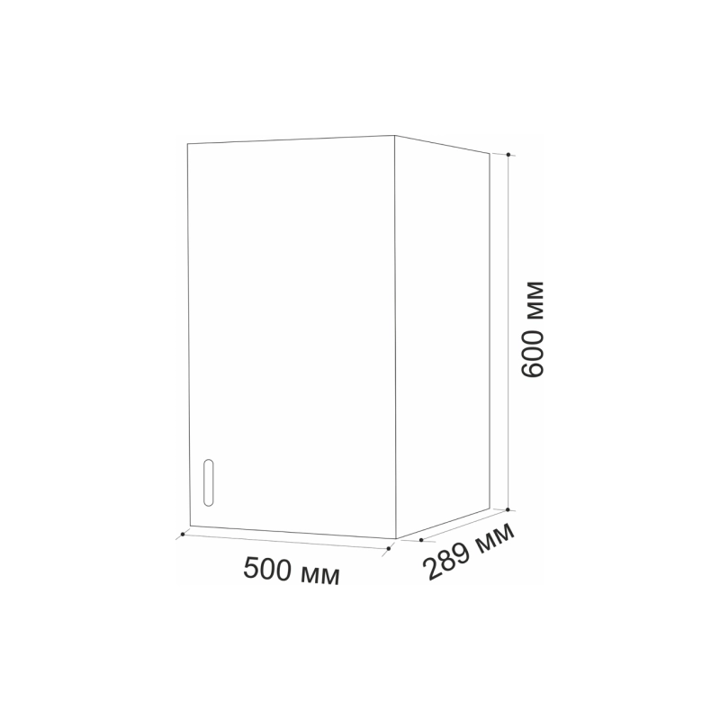 Шкаф навесной кухонный с сушкой 50 вотан