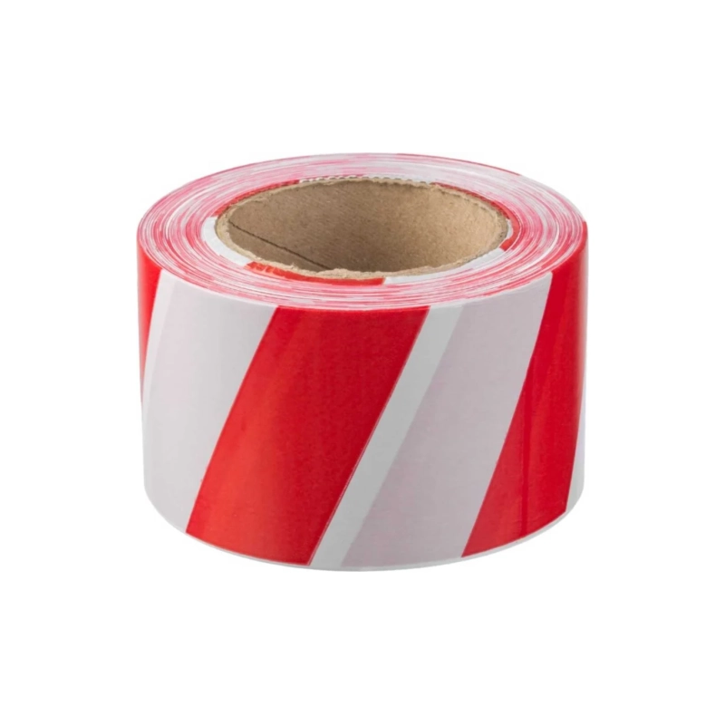 Лента сигнальная ЗУБР красно-белая, 50мм х 200м (12240-50-200)