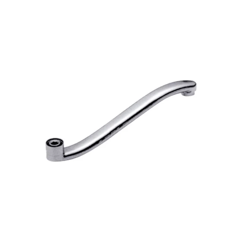 Излив Potato д/смесителя плоский изогнутый 40см Р40S