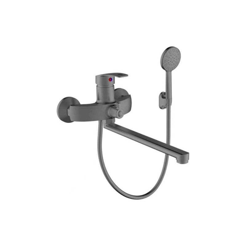 Смеситель Эверест ванна с плоск.прям.излив., В22-21219