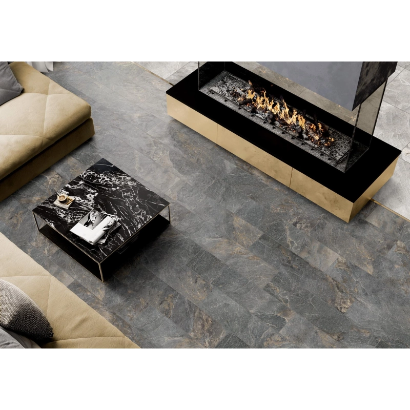 Santorini Graphite GP2090SNN25L Керамогранит лаппатированный 200*900 (9 шт в уп/72,9 м в пал)