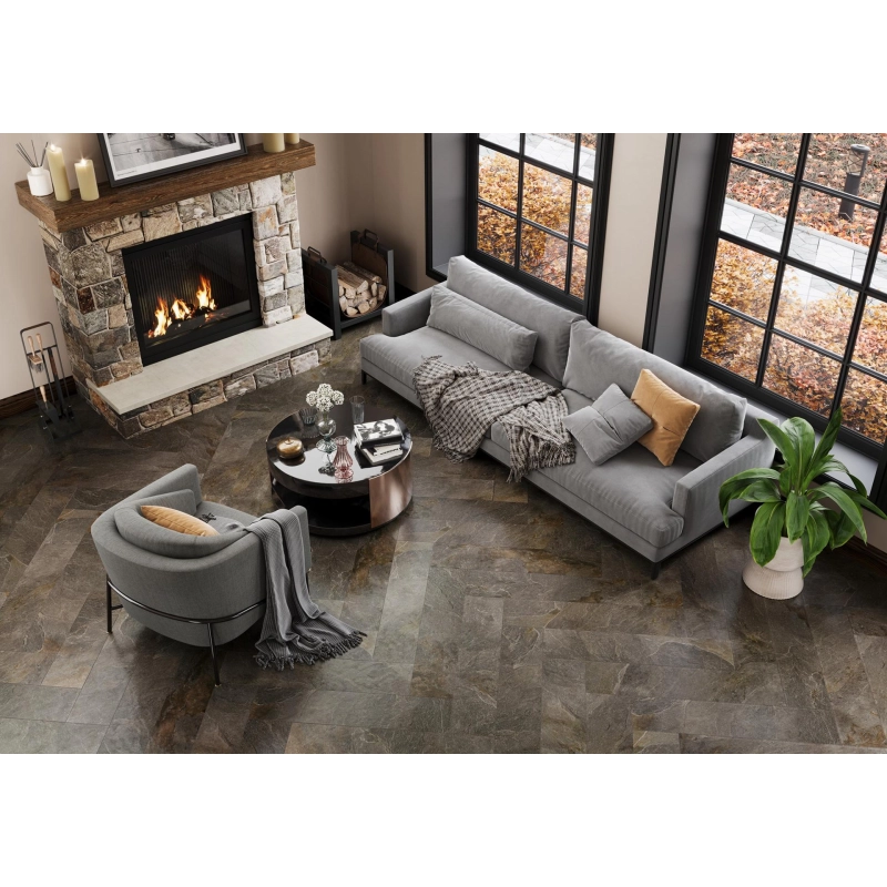 Santorini Bronze GP2090SNN31L Керамогранит лаппатированный 200*900 (9 шт в уп/72,9 м в пал)