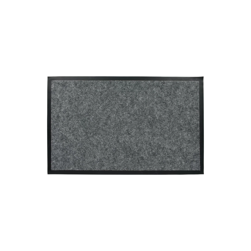 Коврик влаговпит. RIBBED PP MATS 50*80 d.gray плетенка