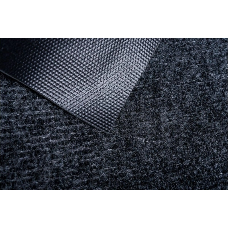 Коврик влаговпит. RIBBED PP MATS 50*80 d.gray плетенка