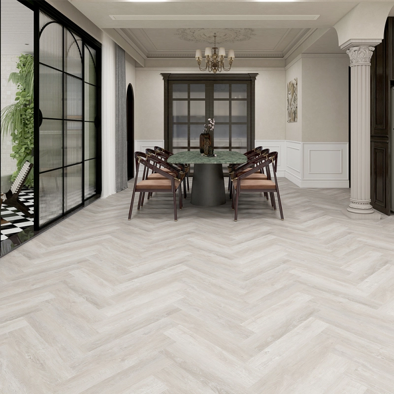 Кварцвинил SPC Royal Style (ёлка) 625*125*4 (26шт.=2,03125 м.кв. упак.) Дуб Флерон м.кв.