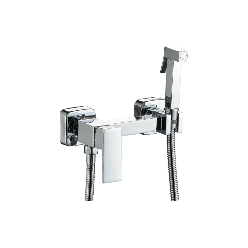 НВ5513 Смеситель HAIBA д/ванны с гигиеническим душем хром