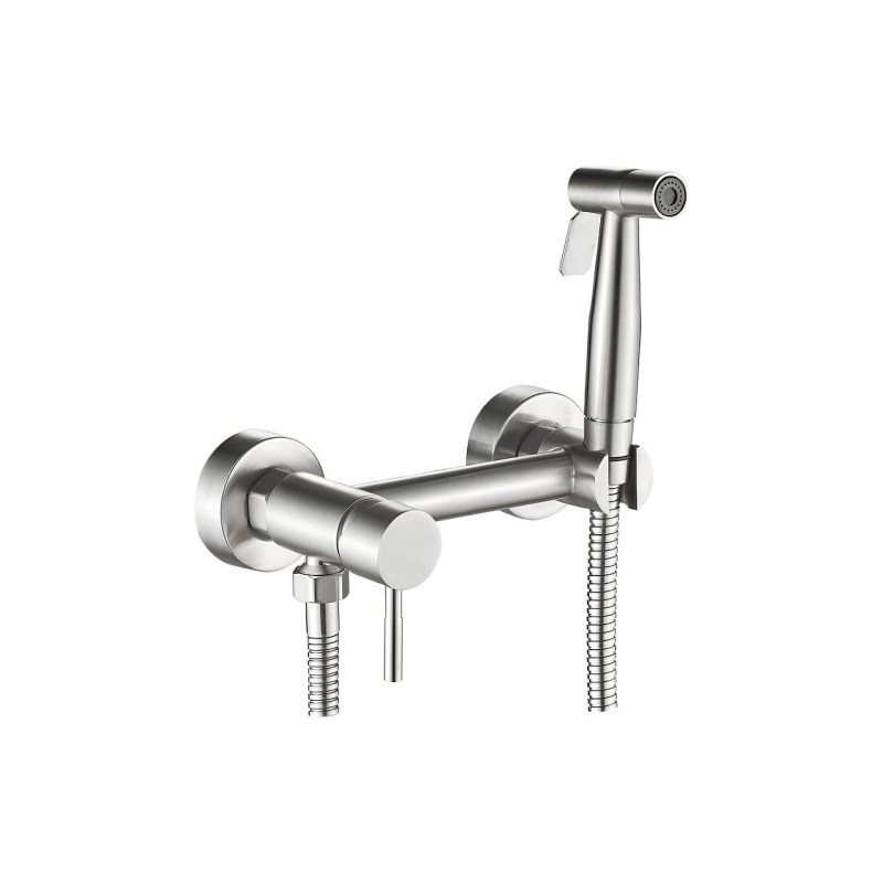 НВ5520 Смеситель HAIBA д/ванны нерж. с душ.лейкой