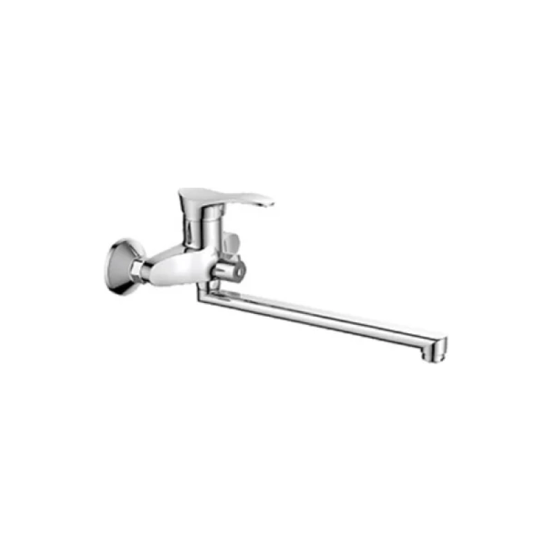 HB2201-К Смеситель HAIBA д/ванны длин.изл.,