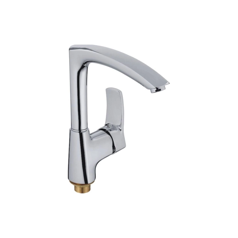 HB4070 Смеситель HAIBA д/кухни гайка, хром