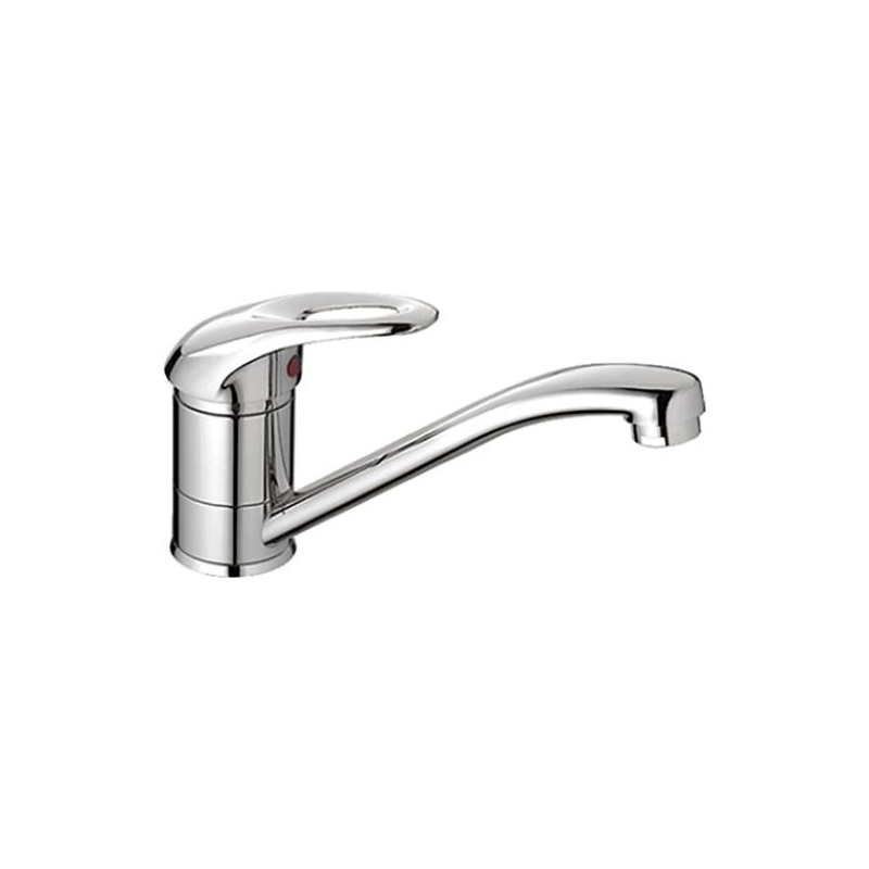 HB4503 Смеситель HAIBA д/раковины гайка, однорыч.,хром