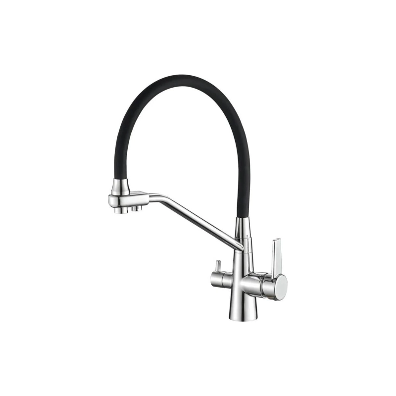 HB76855 Смеситель д/кухни с подключением фильтра питьевой воды, хром