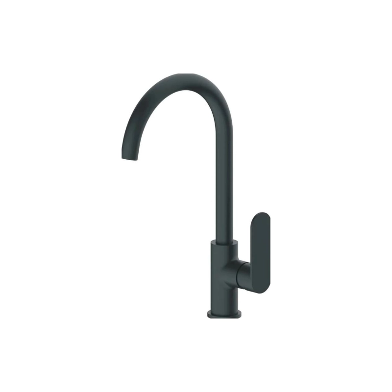 HB70590-7 Смеситель HAIBA д/кухни д35 латунь черн.