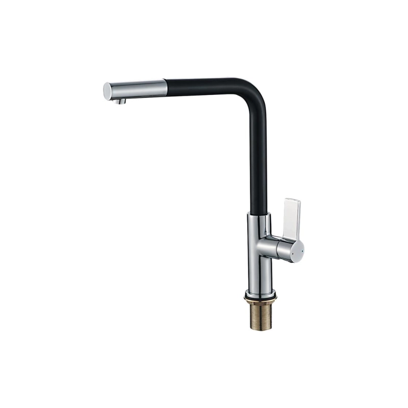 HB70501-7 Смеситель HAIBA д/кухни черн.