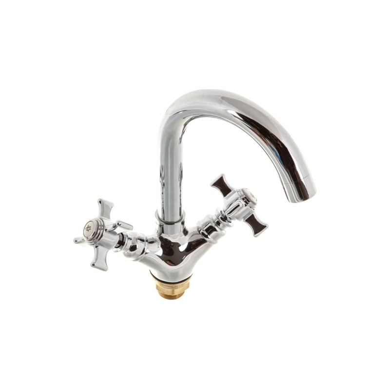 HB4524 Смеситель HAIBA д/кухни гайка хром